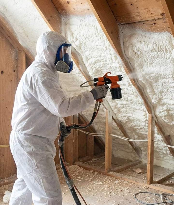 Isolation mousse polyuréthane Bron