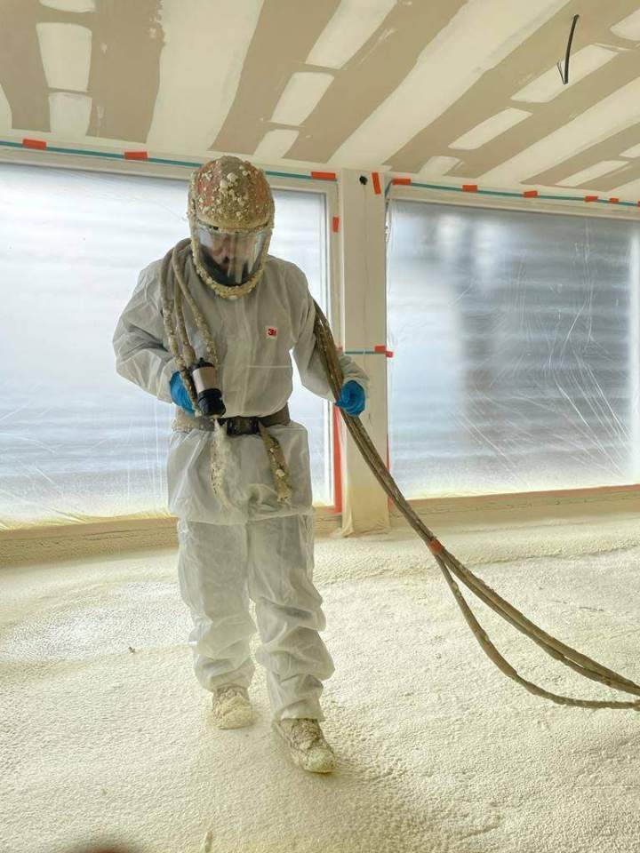 Isolation de sol Bron